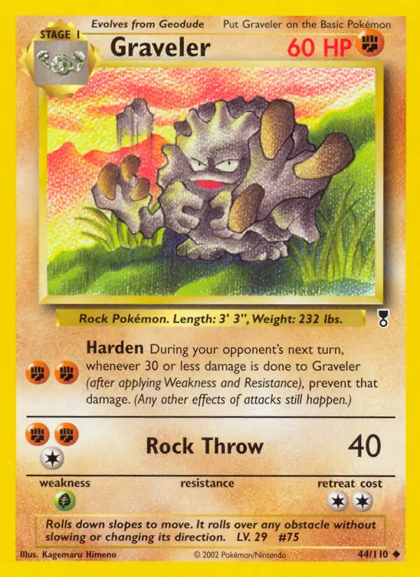 Graveler — Legendary Collection card #44