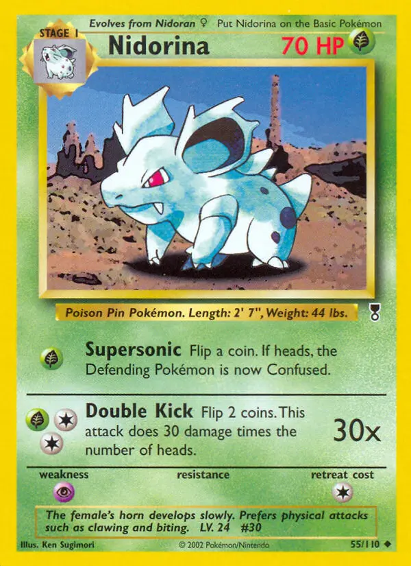 Nidorina — Legendary Collection card #55