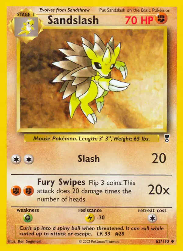 Sandslash — Legendary Collection card #62