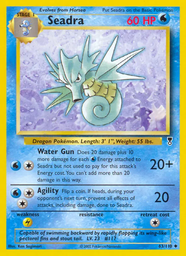 Seadra — Legendary Collection card #63