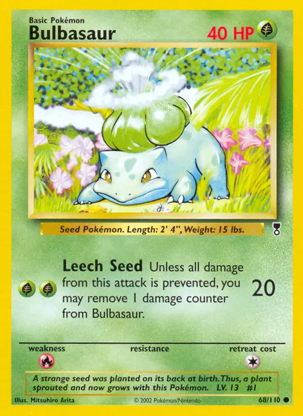 Bulbasaur — Legendary Collection card #68