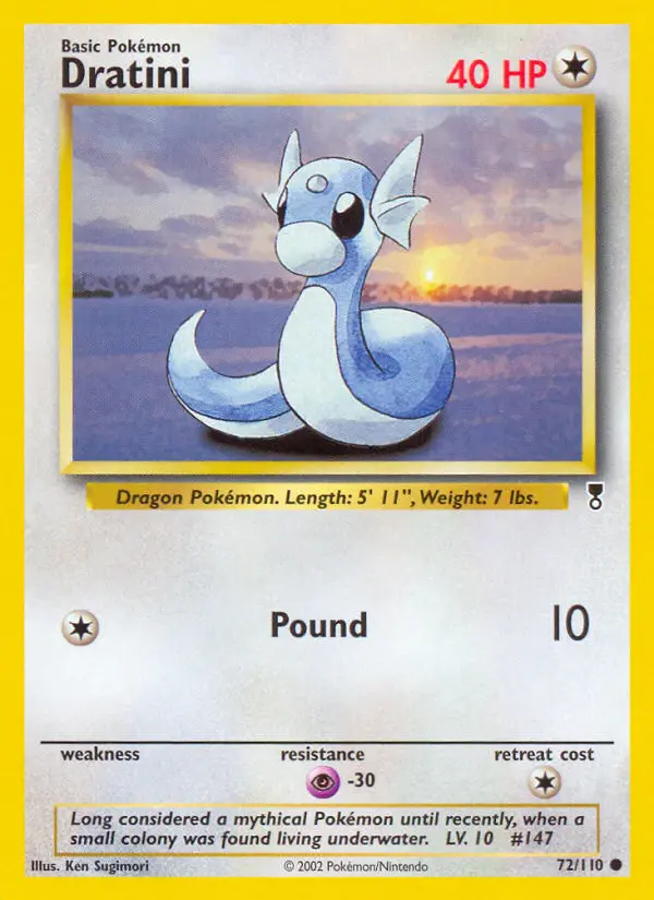 Dratini — Legendary Collection card #72