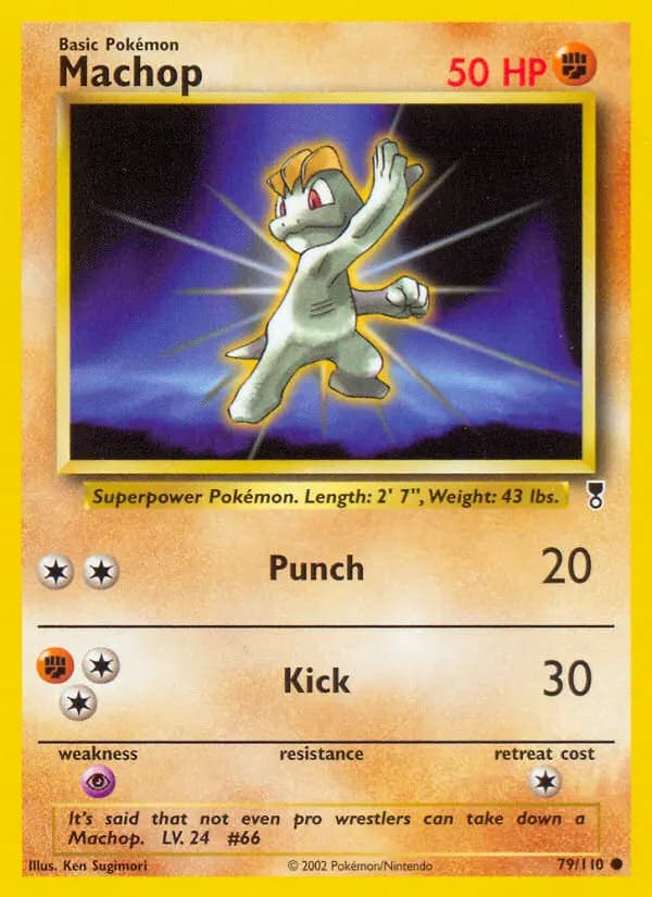 Machop — Legendary Collection card #79
