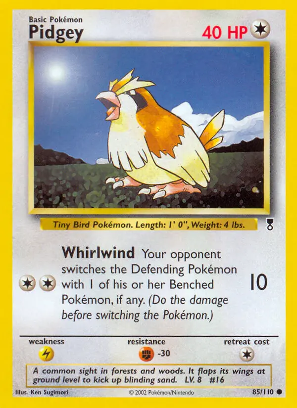 Pidgey — Legendary Collection card #85