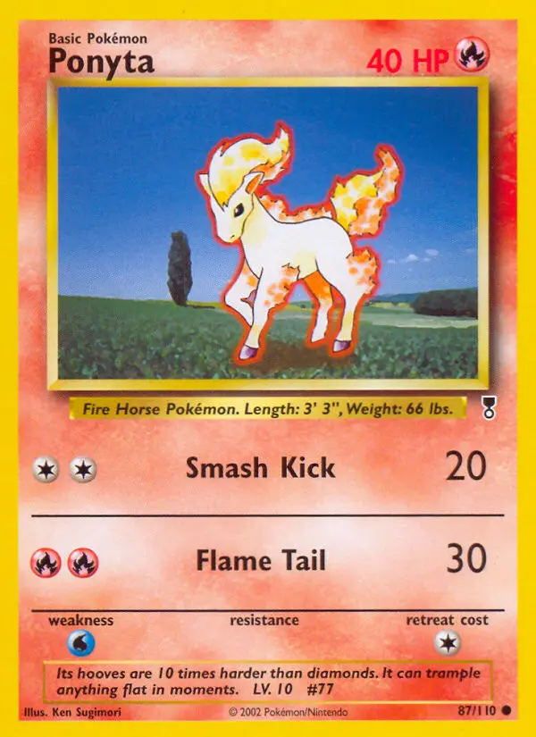 Ponyta — Legendary Collection card #87