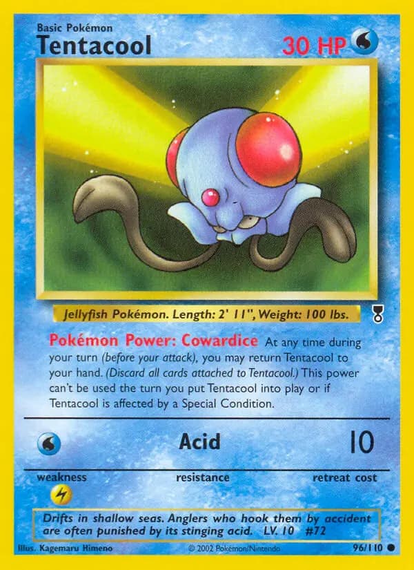Tentacool — Legendary Collection card #96