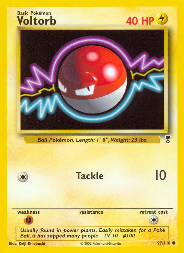 Voltorb — Legendary Collection card #97