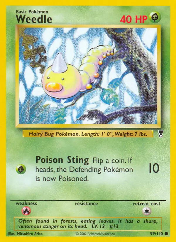 Weedle — Legendary Collection card #99