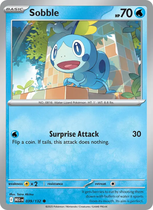 Sobble — Mega Evolution card #039