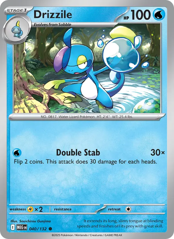Drizzile — Mega Evolution card #040