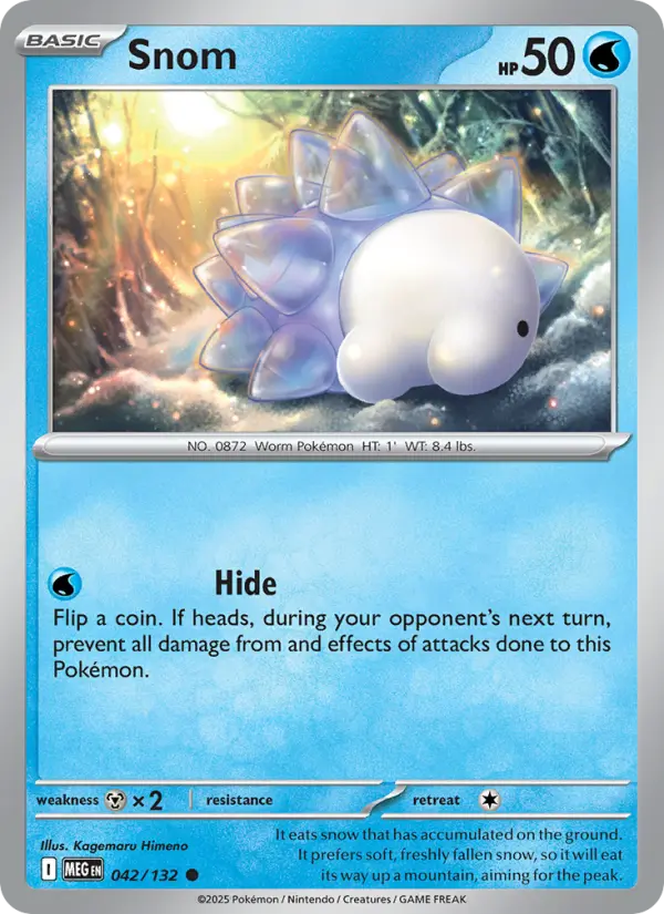 Snom — Mega Evolution card #042
