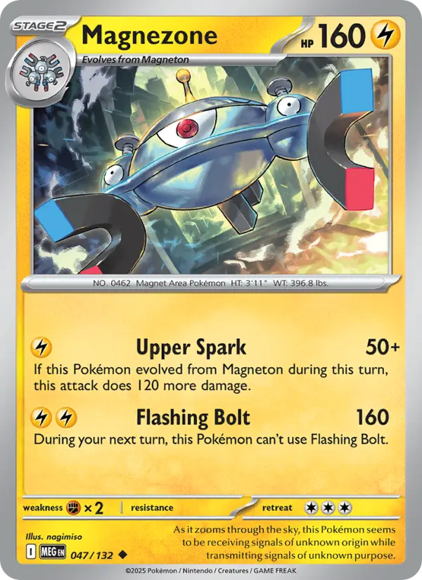 Magnezone — Mega Evolution card #047
