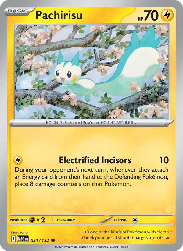 Pachirisu — Mega Evolution card #051