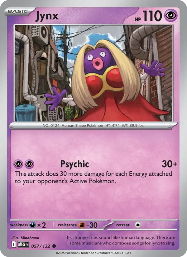 Jynx — Mega Evolution card #057