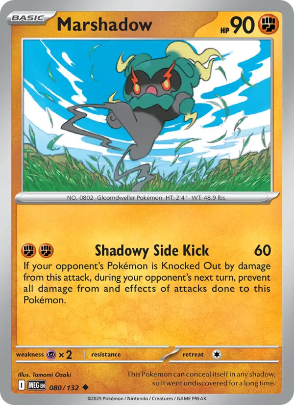 Marshadow — Mega Evolution card #080