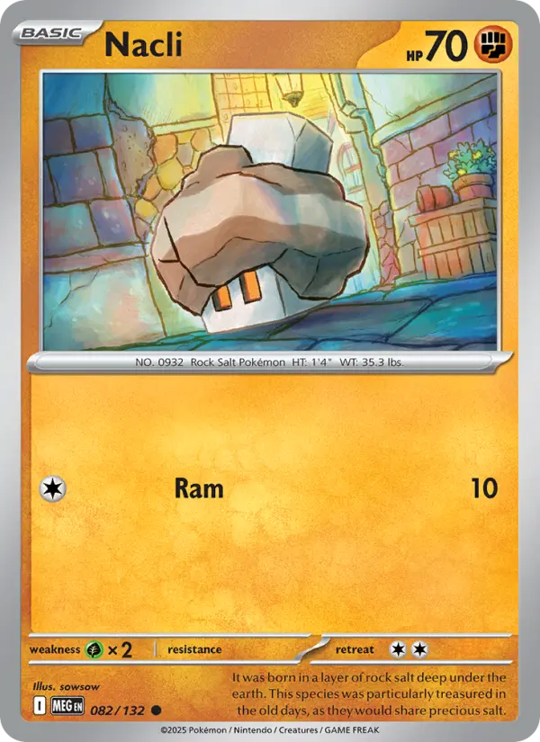 Nacli — Mega Evolution card #082