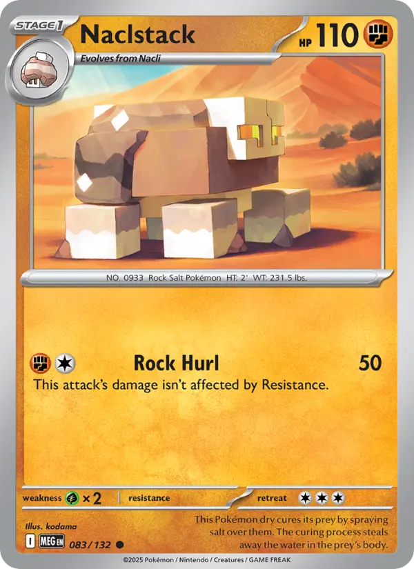 Naclstack — Mega Evolution card #083
