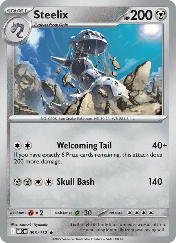 Steelix — Mega Evolution card #093