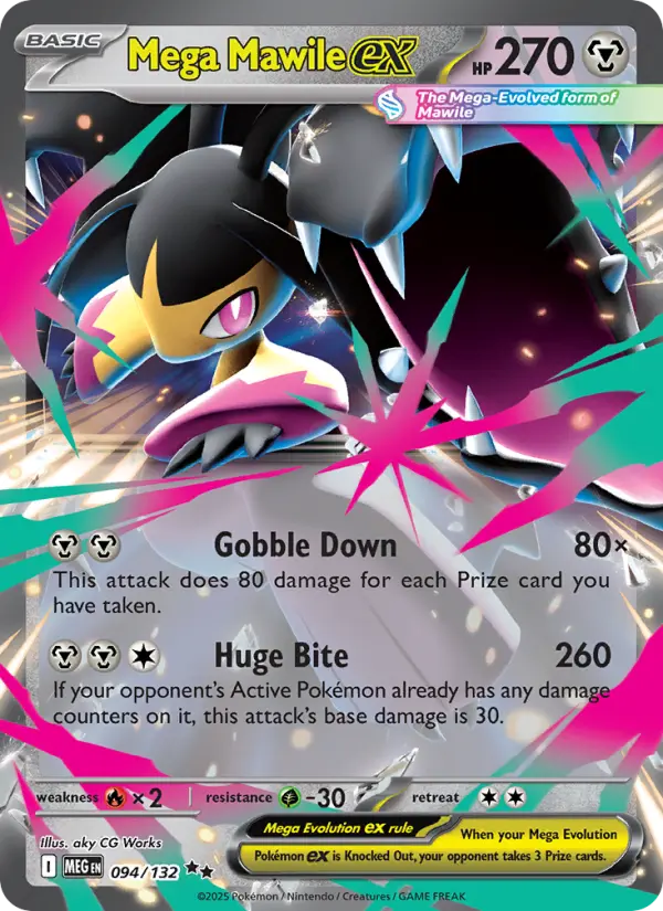Mega Mawile ex — Mega Evolution card #094