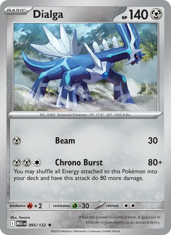Dialga — Mega Evolution card #095
