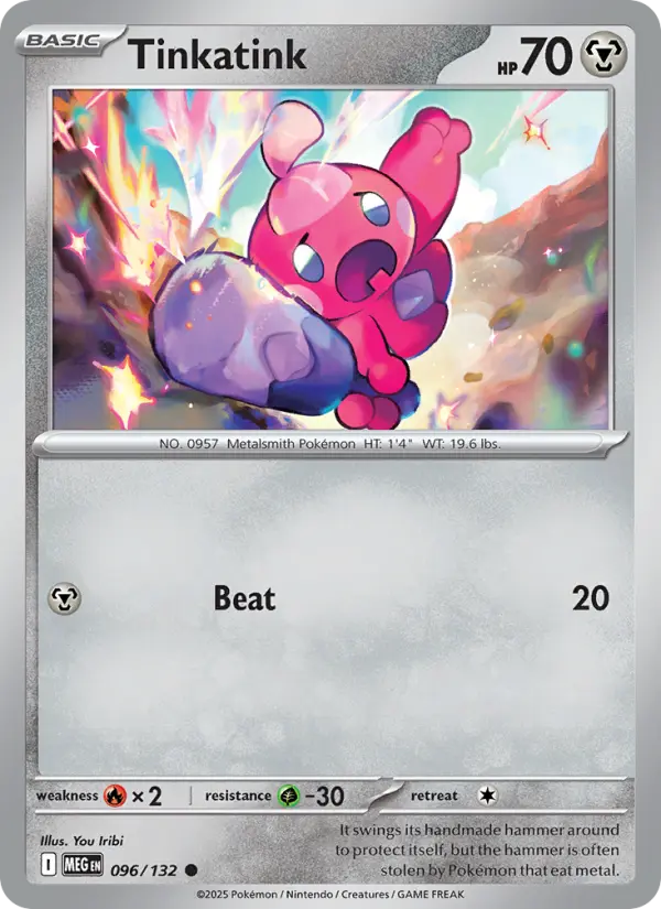 Tinkatink — Mega Evolution card #096