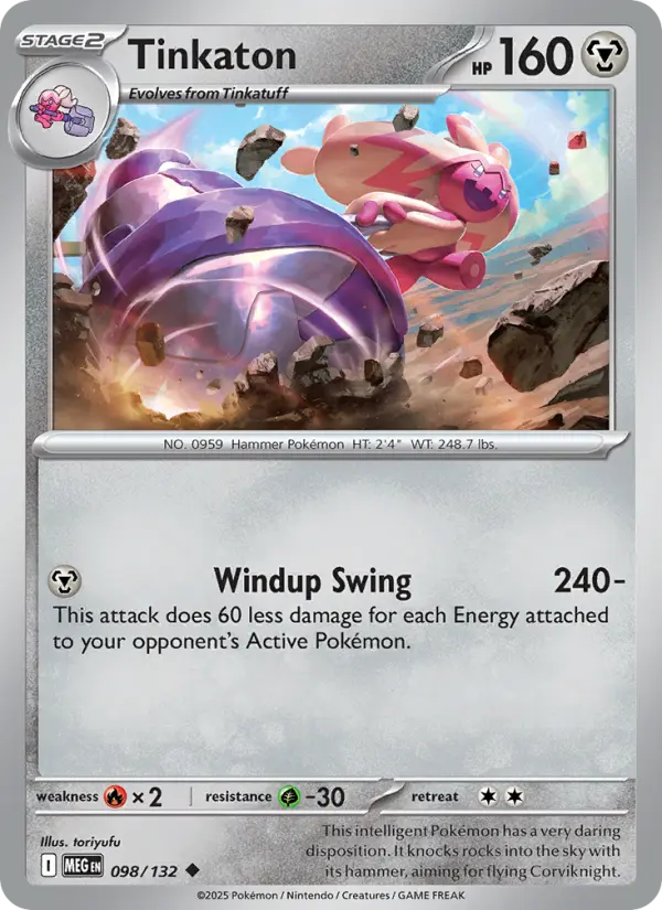 Tinkaton — Mega Evolution card #098