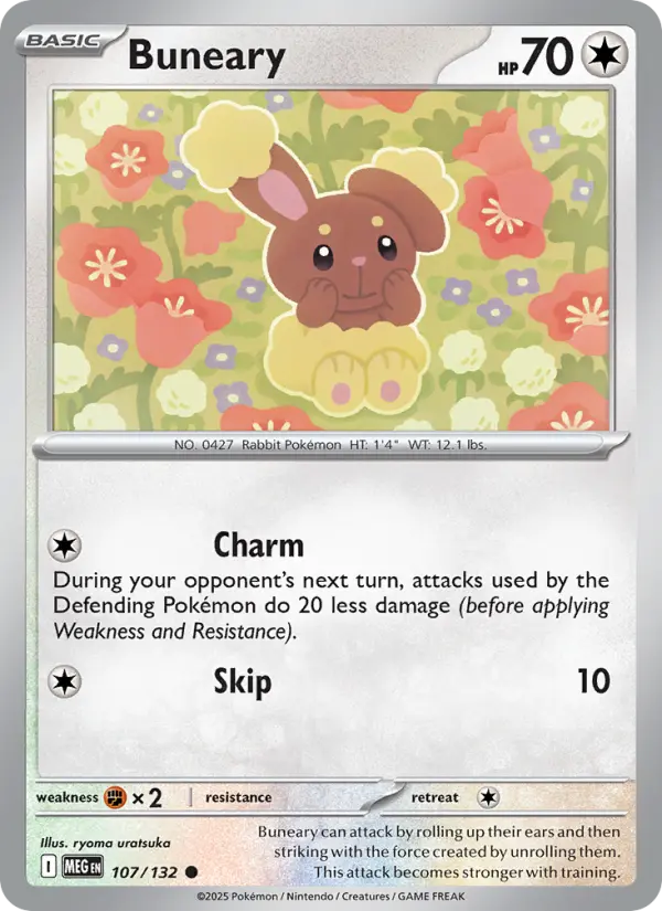 Buneary — Mega Evolution card #107