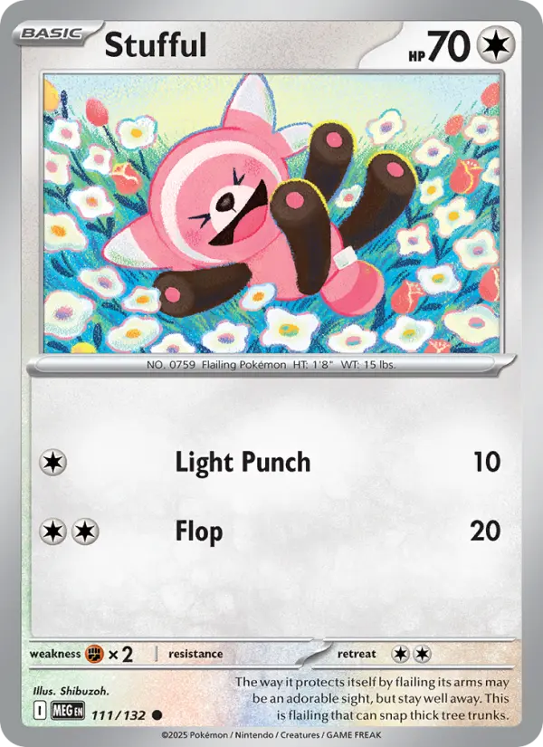 Stufful — Mega Evolution card #111