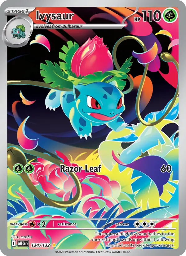 Ivysaur — Mega Evolution card #134