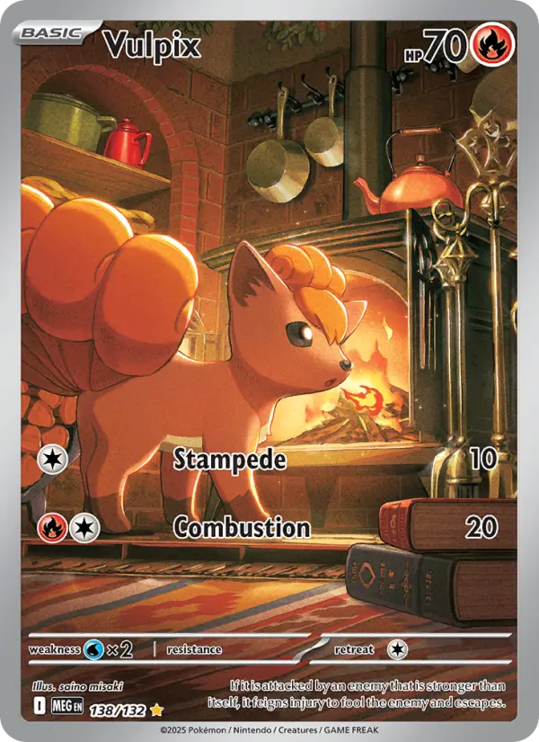 Vulpix — Mega Evolution card #138
