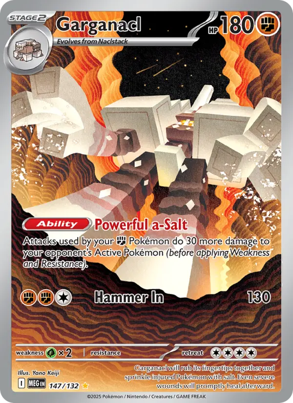 Garganacl — Mega Evolution card #147