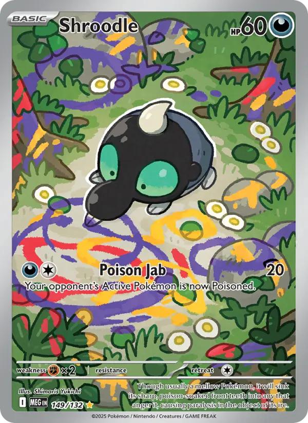 Shroodle — Mega Evolution card #149