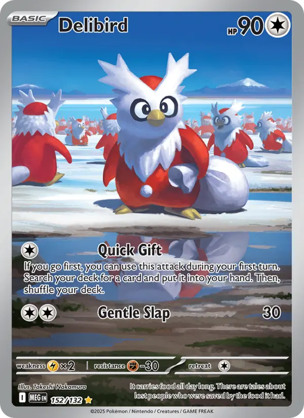 Delibird — Mega Evolution card #152
