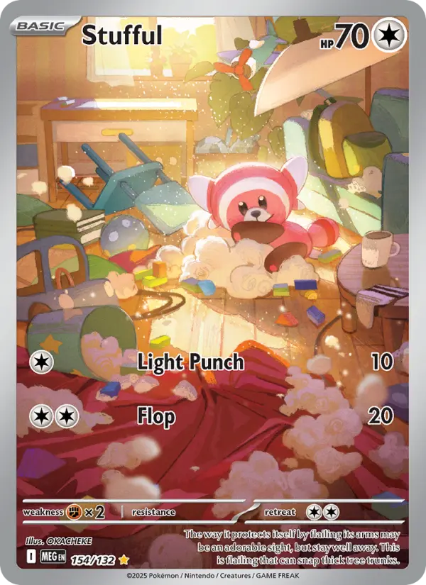 Stufful — Mega Evolution card #154