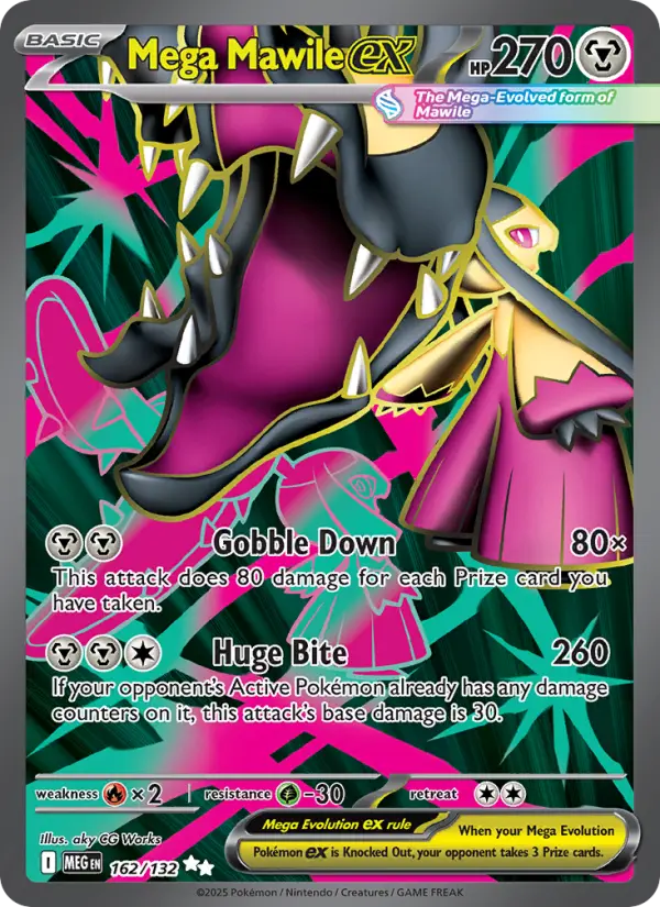 Mega Mawile ex — Mega Evolution card #162