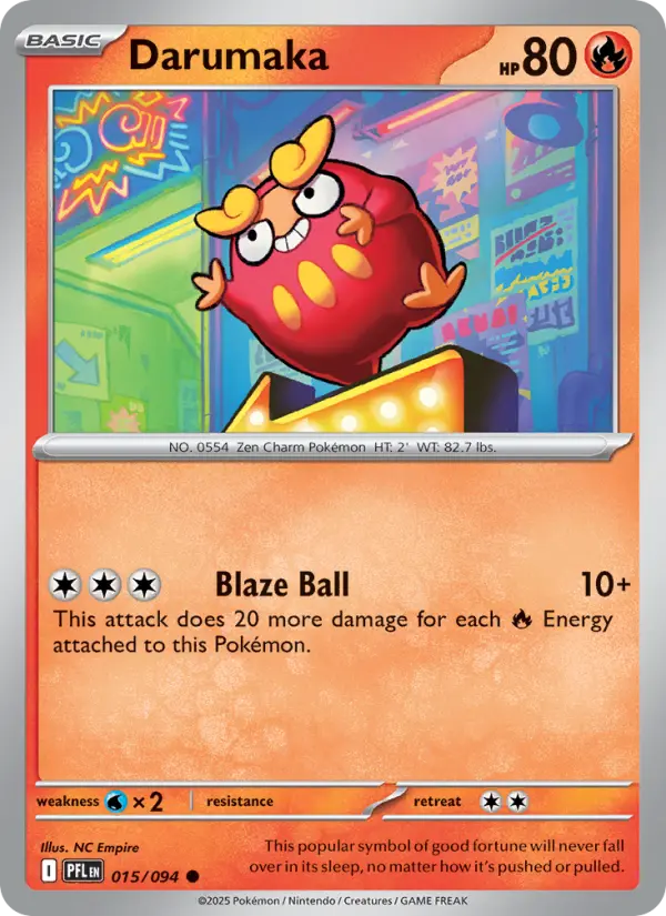 Darumaka — Phantasmal Flames card #015