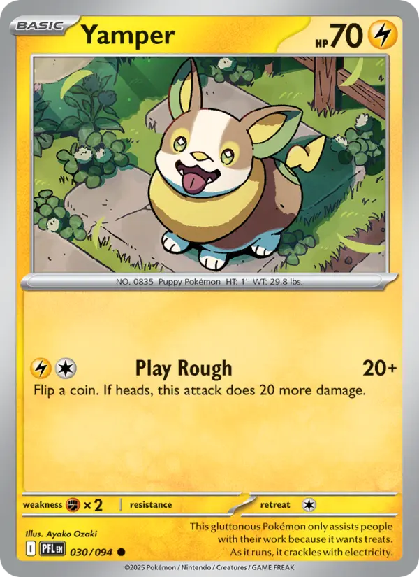 Yamper — Phantasmal Flames card #030