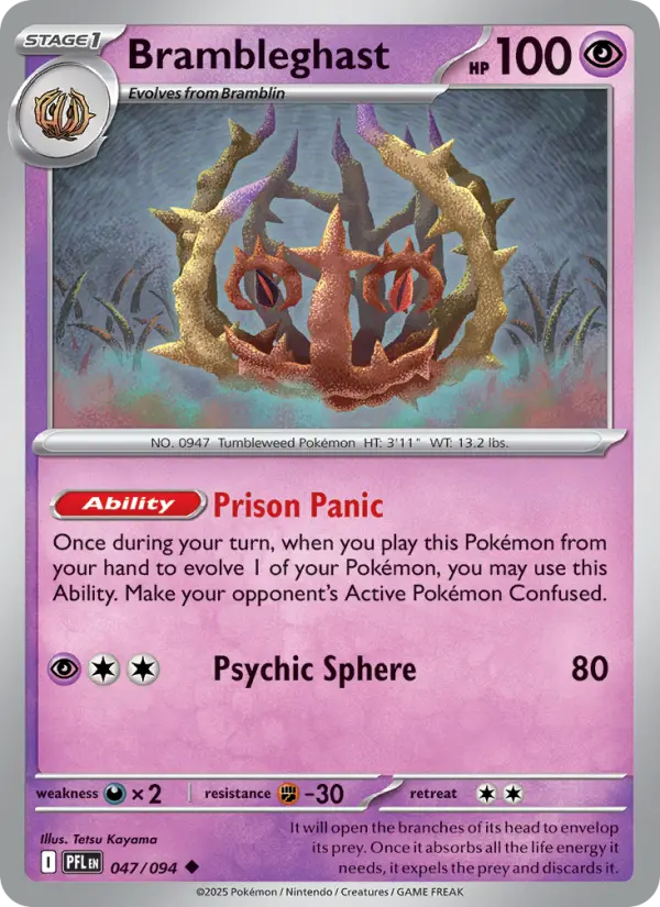 Brambleghast — Phantasmal Flames card #047