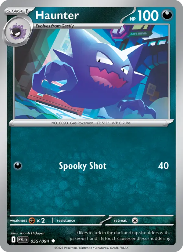 Haunter — Phantasmal Flames card #055
