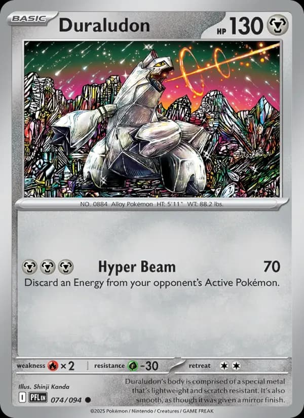 Duraludon — Phantasmal Flames card #074