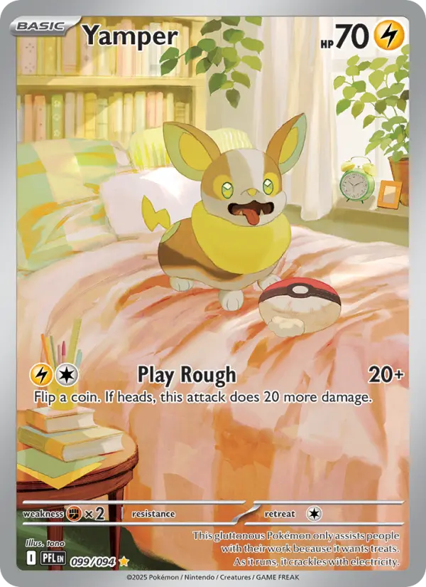 Yamper — Phantasmal Flames card #099