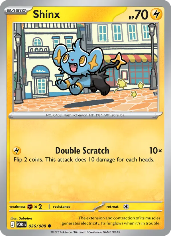 Shinx — Perfect Order card #026