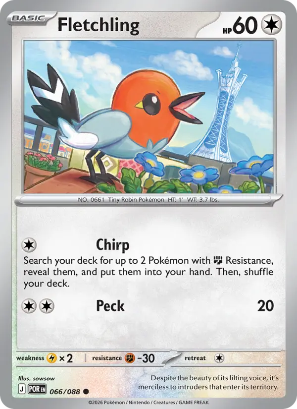 Fletchling — Perfect Order card #066