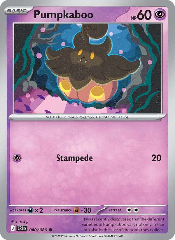 Pumpkaboo — Chaos Rising card #040