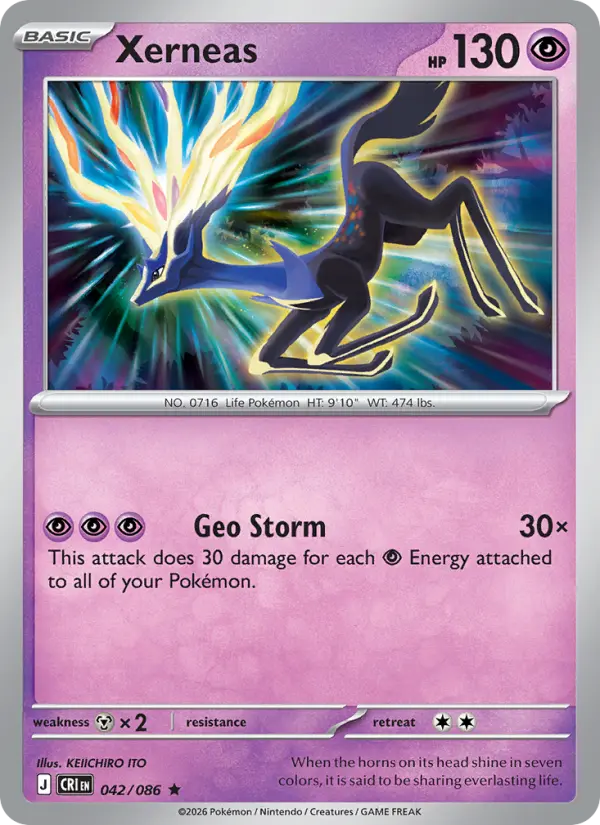 Xerneas — Chaos Rising card #042