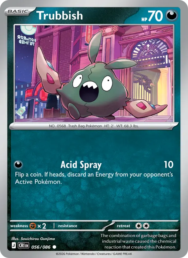 Trubbish — Chaos Rising card #056