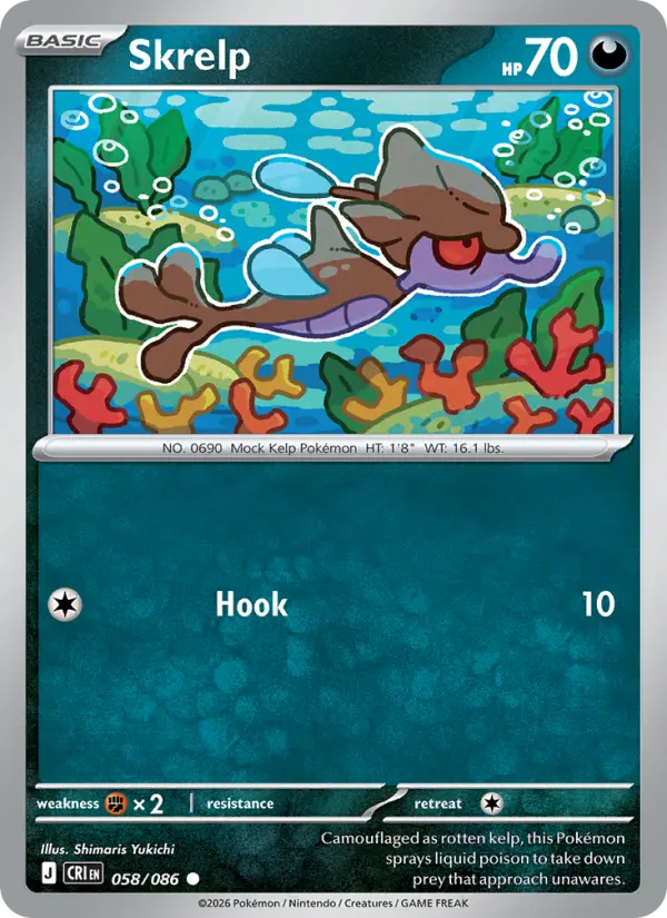 Skrelp — Chaos Rising card #058