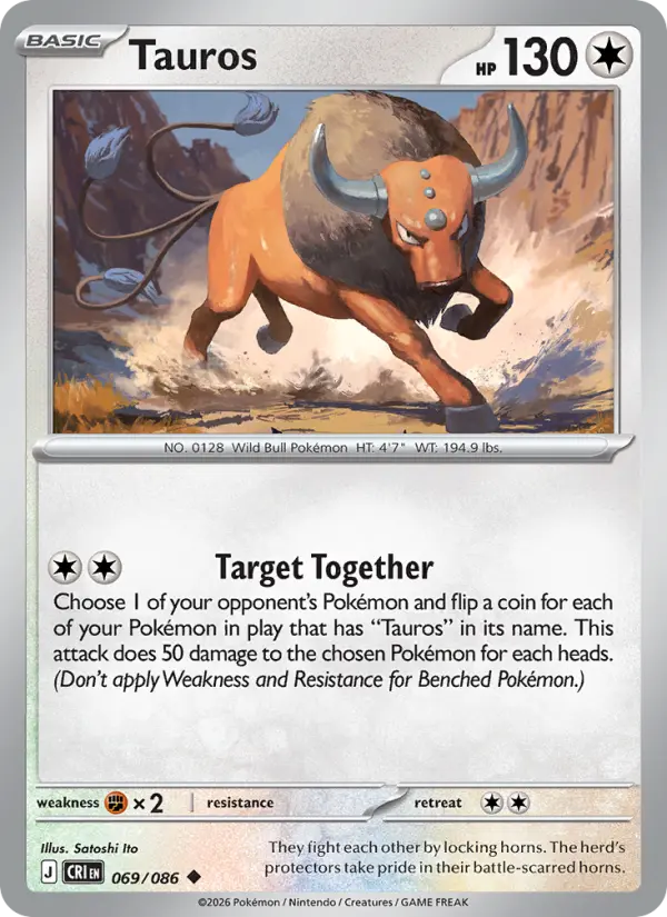 Tauros — Chaos Rising card #069