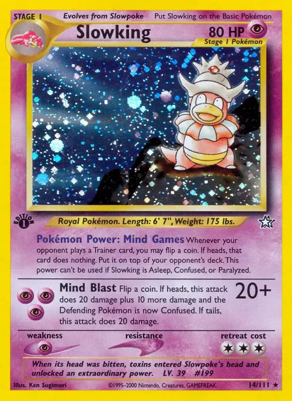 Slowking — Neo Genesis card #14