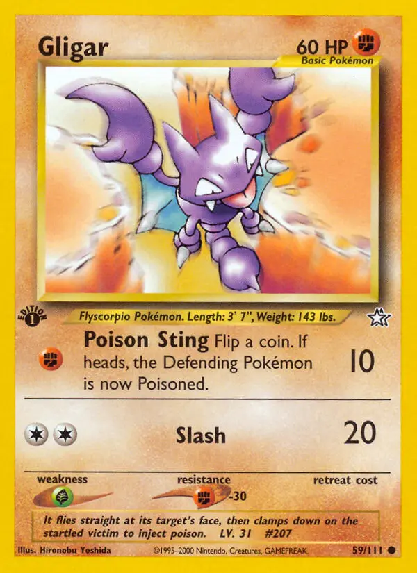 Gligar — Neo Genesis card #59